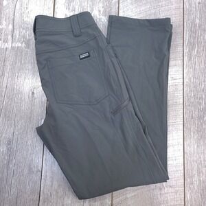Outdoor Research Voodoo Hiking Pants Men 30 Gray Technical Straight Leg Pockets